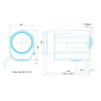 1/2-inch 10-220mm F2.2-360 Motorized Zoom Lens